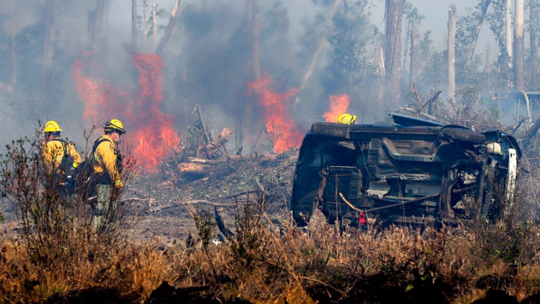 Florida wildfires consume 12,000 acres, force 1,100 homes to evacuate