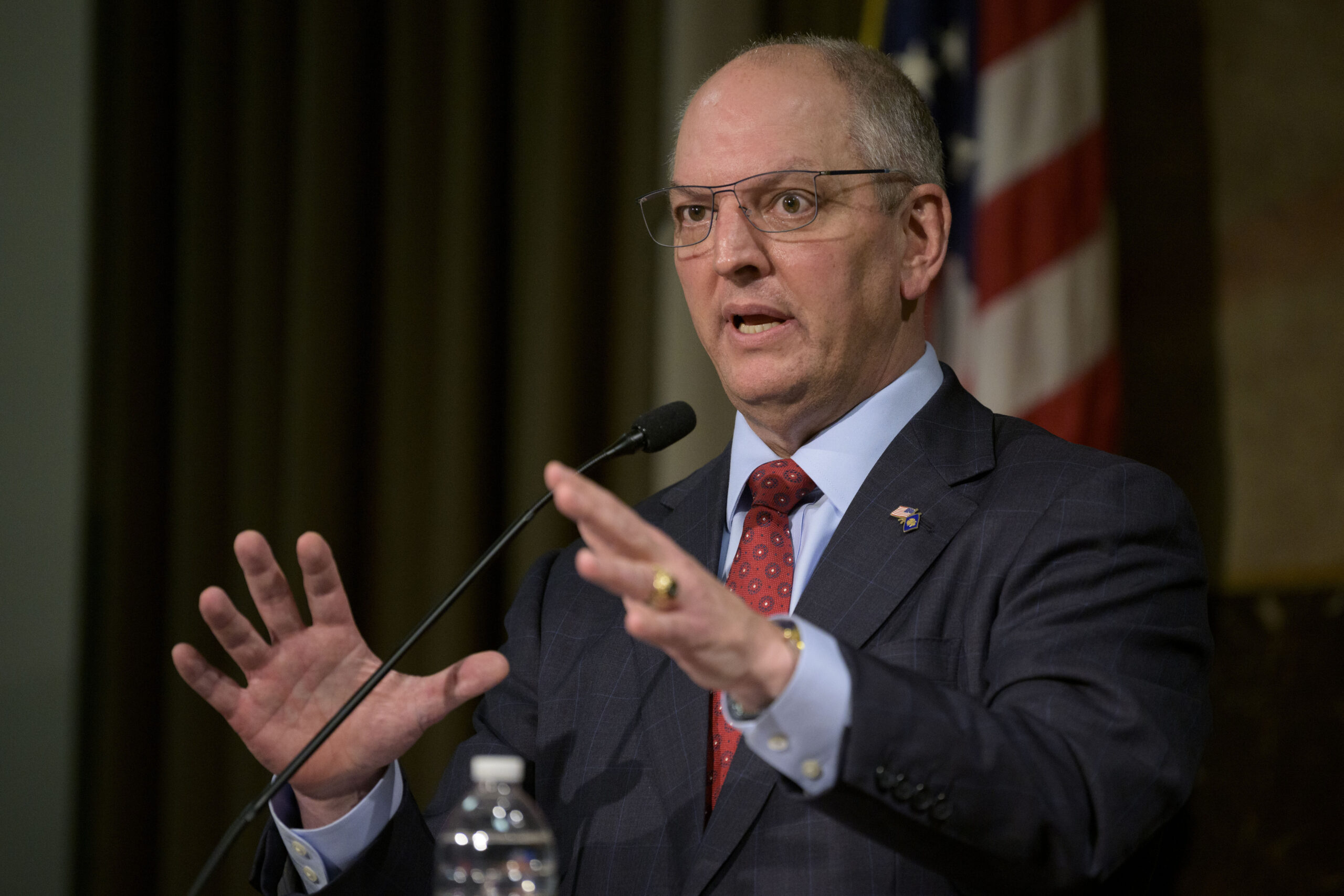 Louisiana governor vetoes proposed congressional map