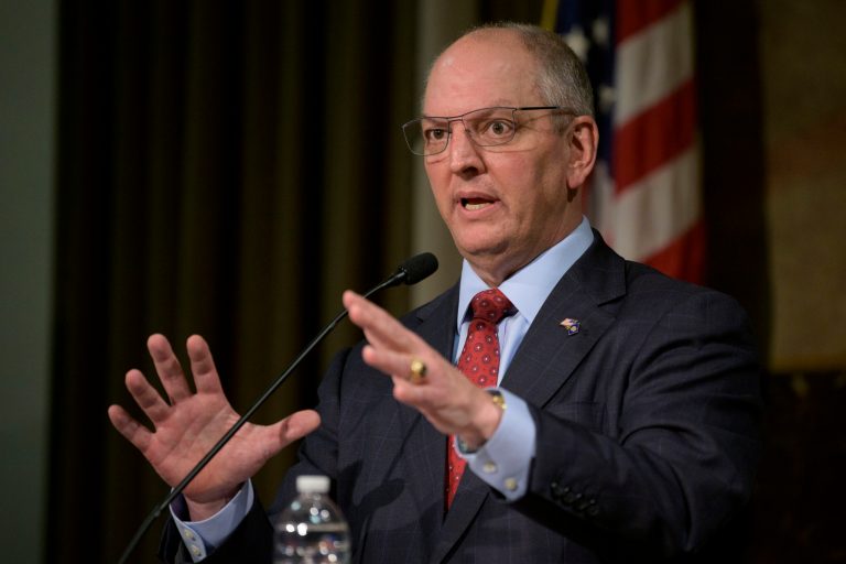 Louisiana governor vetoes proposed congressional map