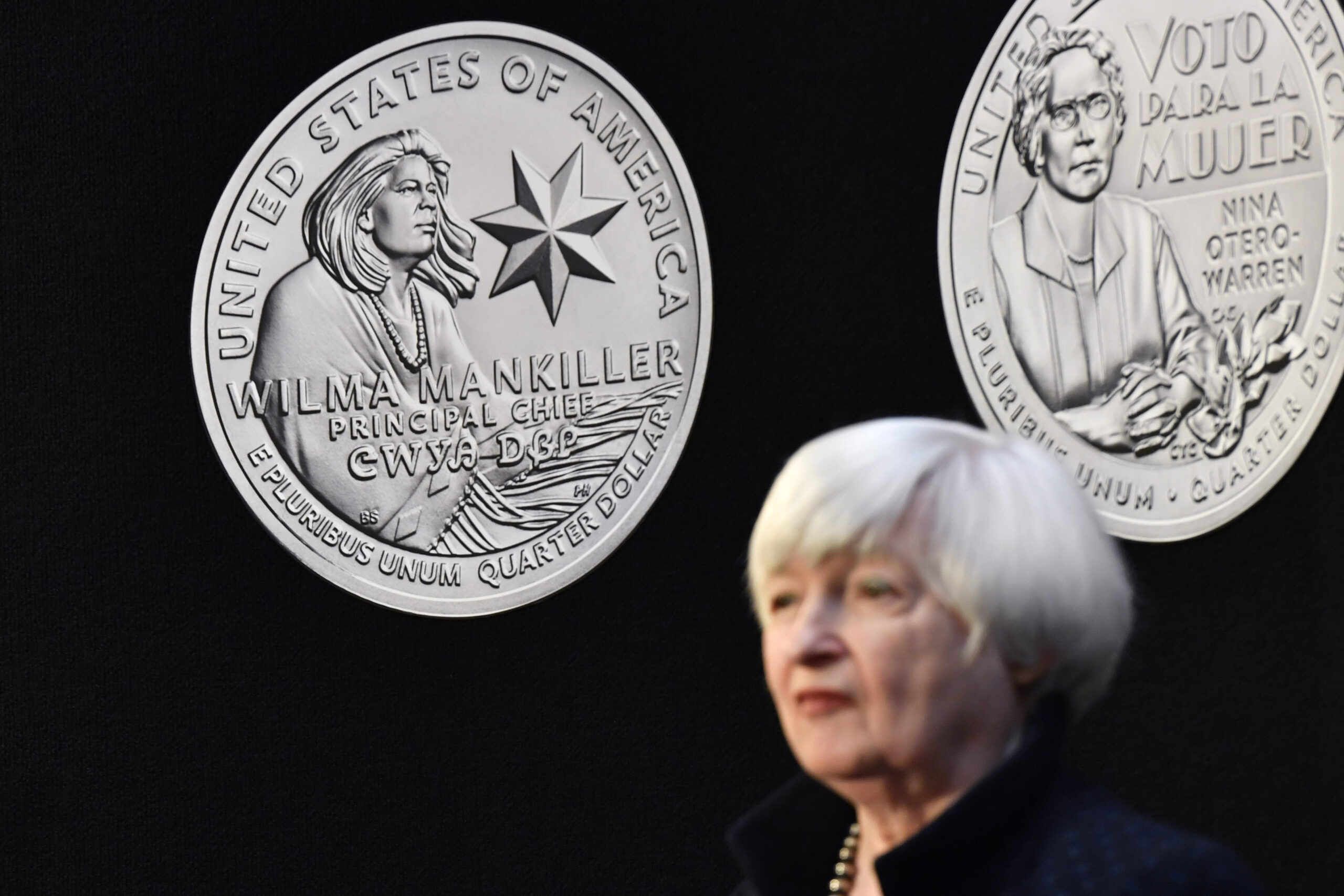 US Mint reveals designs for quarters featuring Eleanor Roosevelt, Bessie Coleman, and other women