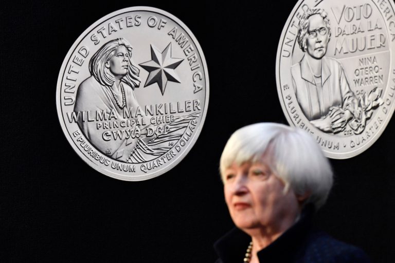 US Mint reveals designs for quarters featuring Eleanor Roosevelt, Bessie Coleman, and other women