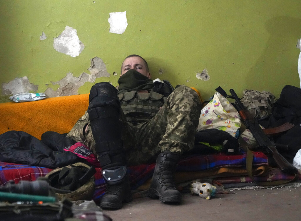 Kyiv rocked by ‘nonstop volley’ as Russian forces encircle capital