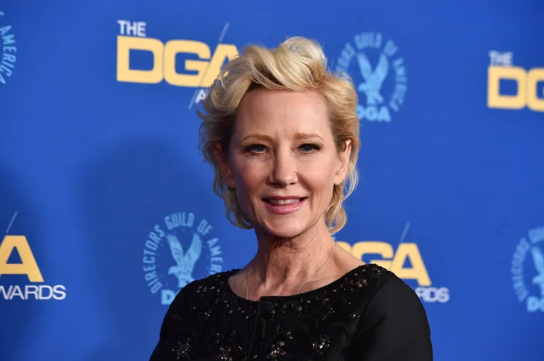 Anne Heche arrives at the 74th annual Directors Guild of America Awards, Saturday, March 12, 2022, at The Beverly Hilton in Beverly Hills, Calif.