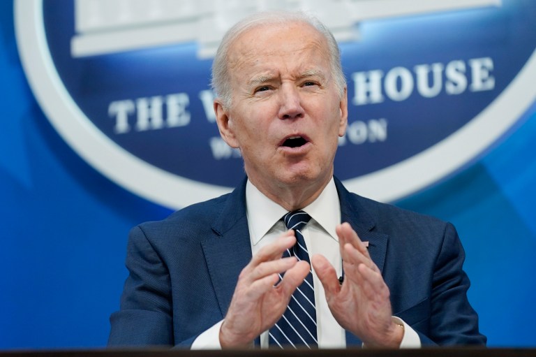 ‘Real threat’: Biden sounds alarm on Russian chemical attacks in Ukraine