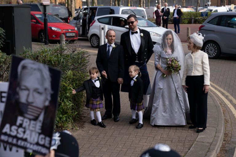 WikiLeaks founder Assange marries former lawyer in British prison