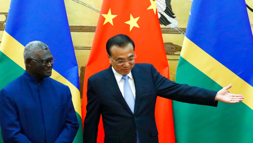 The Solomon Islands puts a China target on itself