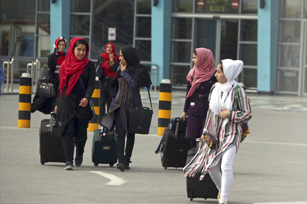 Taliban restrict women’s abilities to fly on airlines alone