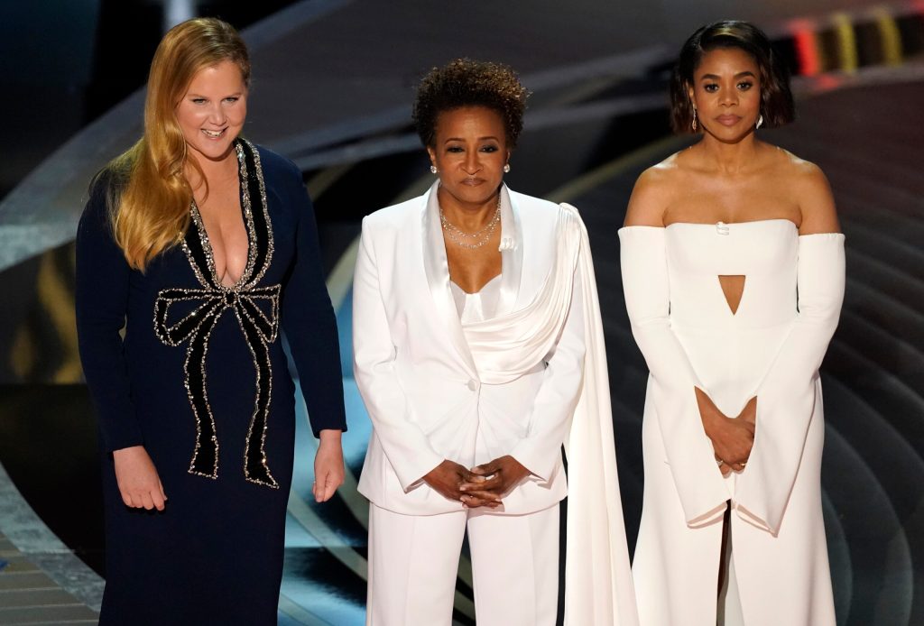 SEE IT: Culture war themes take center stage at 2022 Oscars