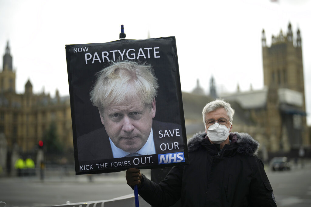 London police issue first wave of ‘Partygate’ fines