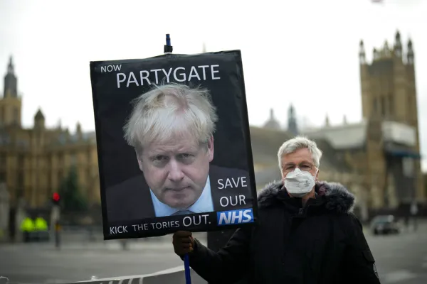Boris Johnson and Chancellor Rishi Sunak fined over ‘partygate’ scandal
