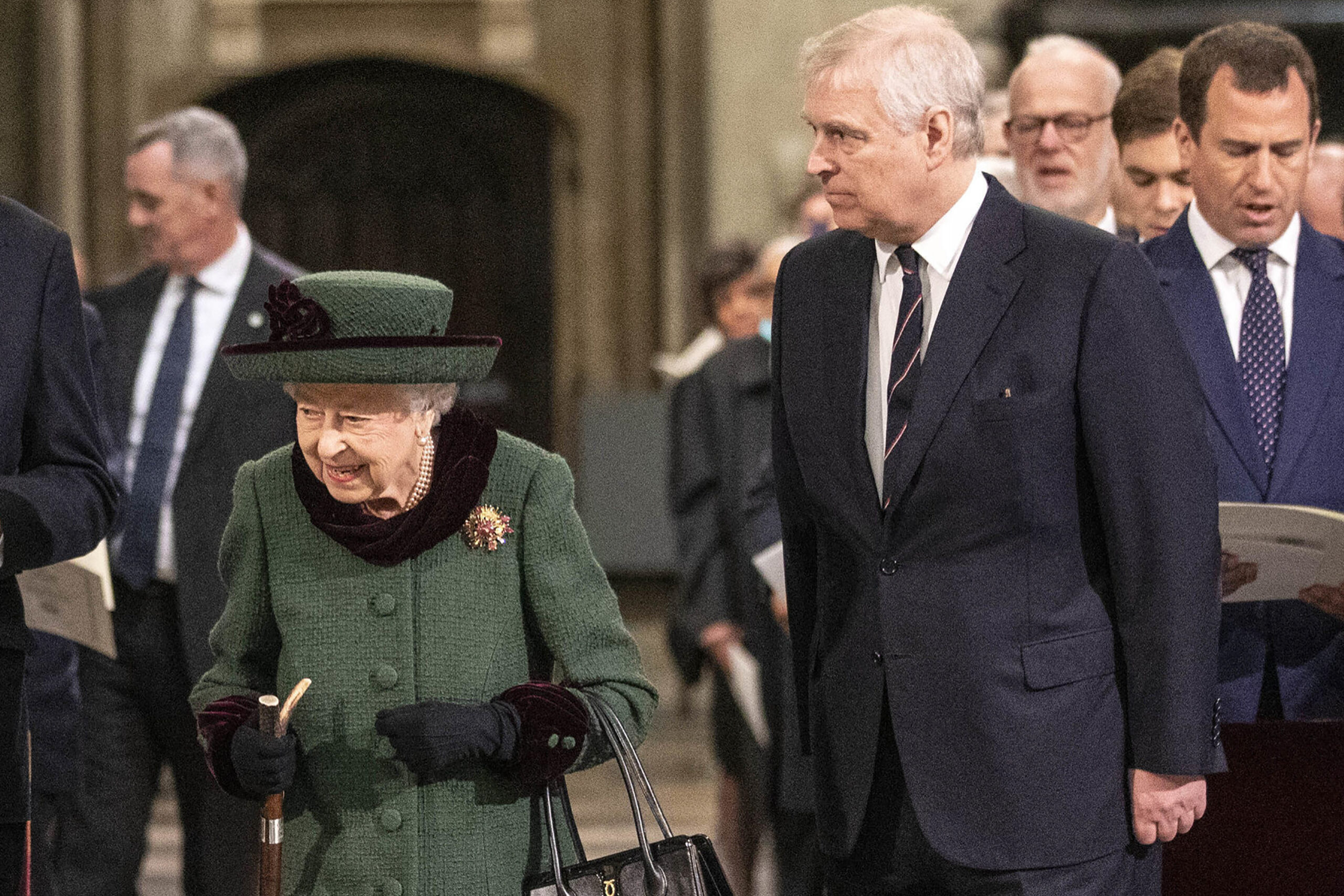 Prince Andrew makes first public appearance with royal family since Epstein settlement
