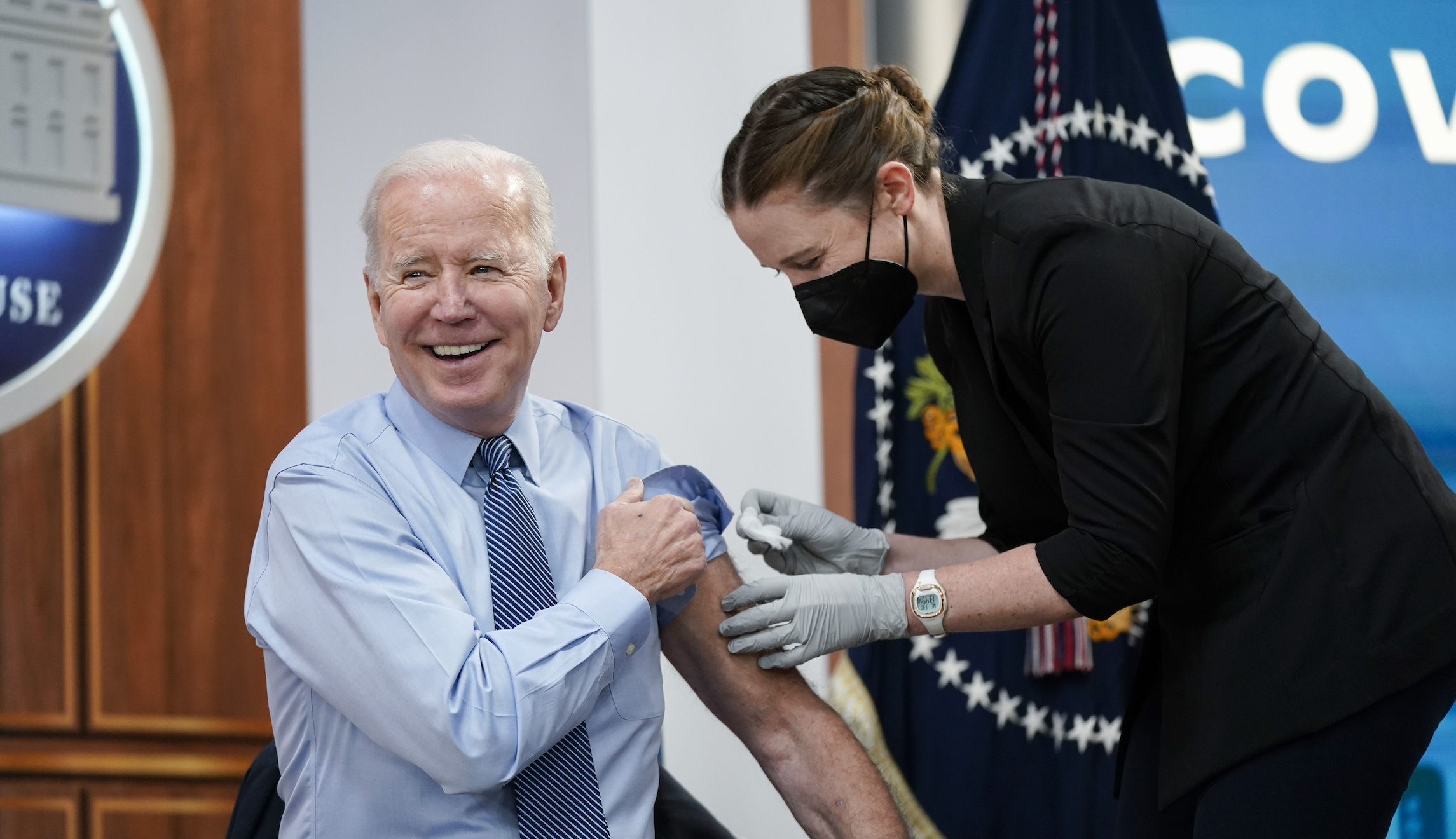 White House: Despite double boost, Biden could get COVID-19 ‘like anyone else’