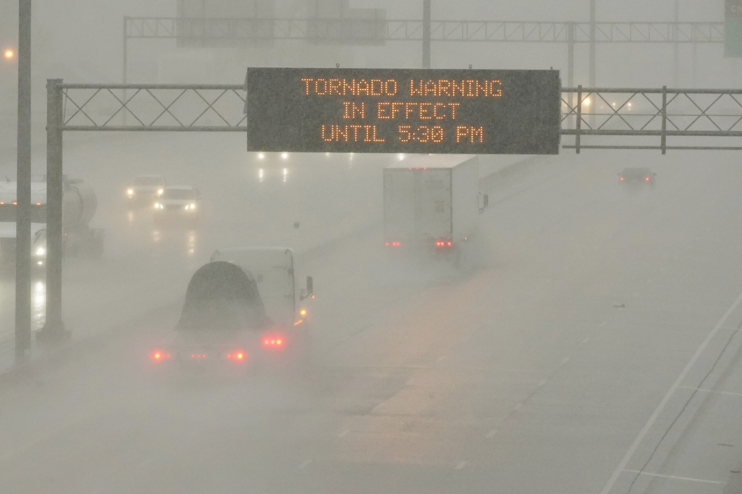 Eight states in South and Midwest under tornado watch