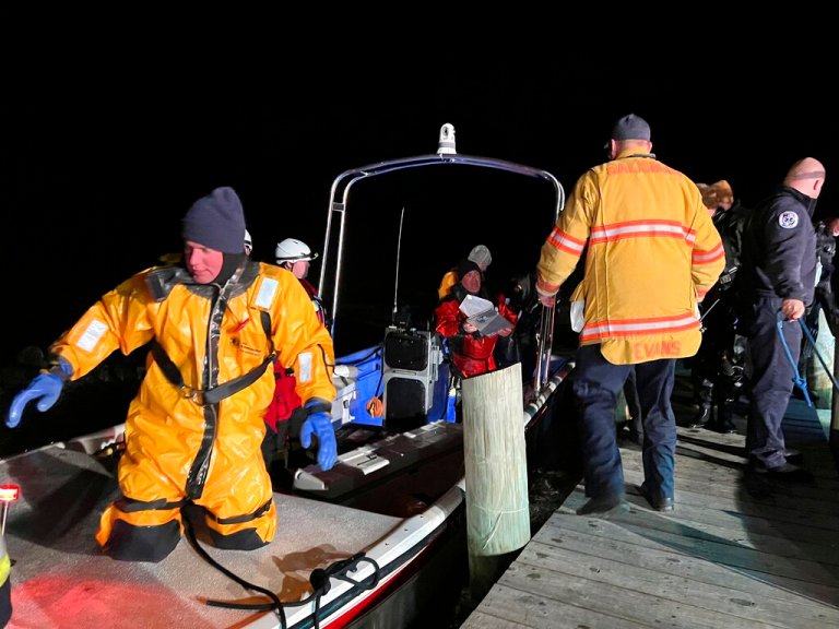 One person killed and two rescued in US Navy plane crash off Eastern Shore