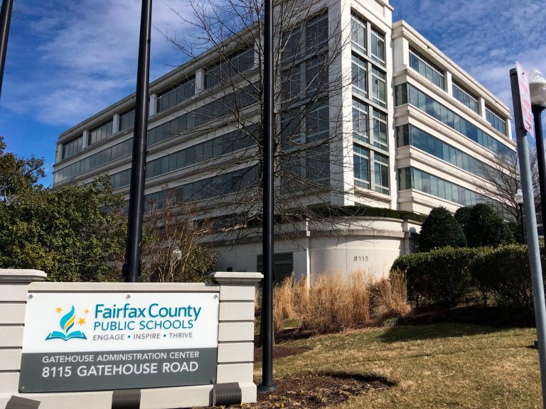 This photo shows Fairfax County Public Schools Monday, March 4, 2019 in Merrifield, Va. (AP Photo/Matthew Barakat)