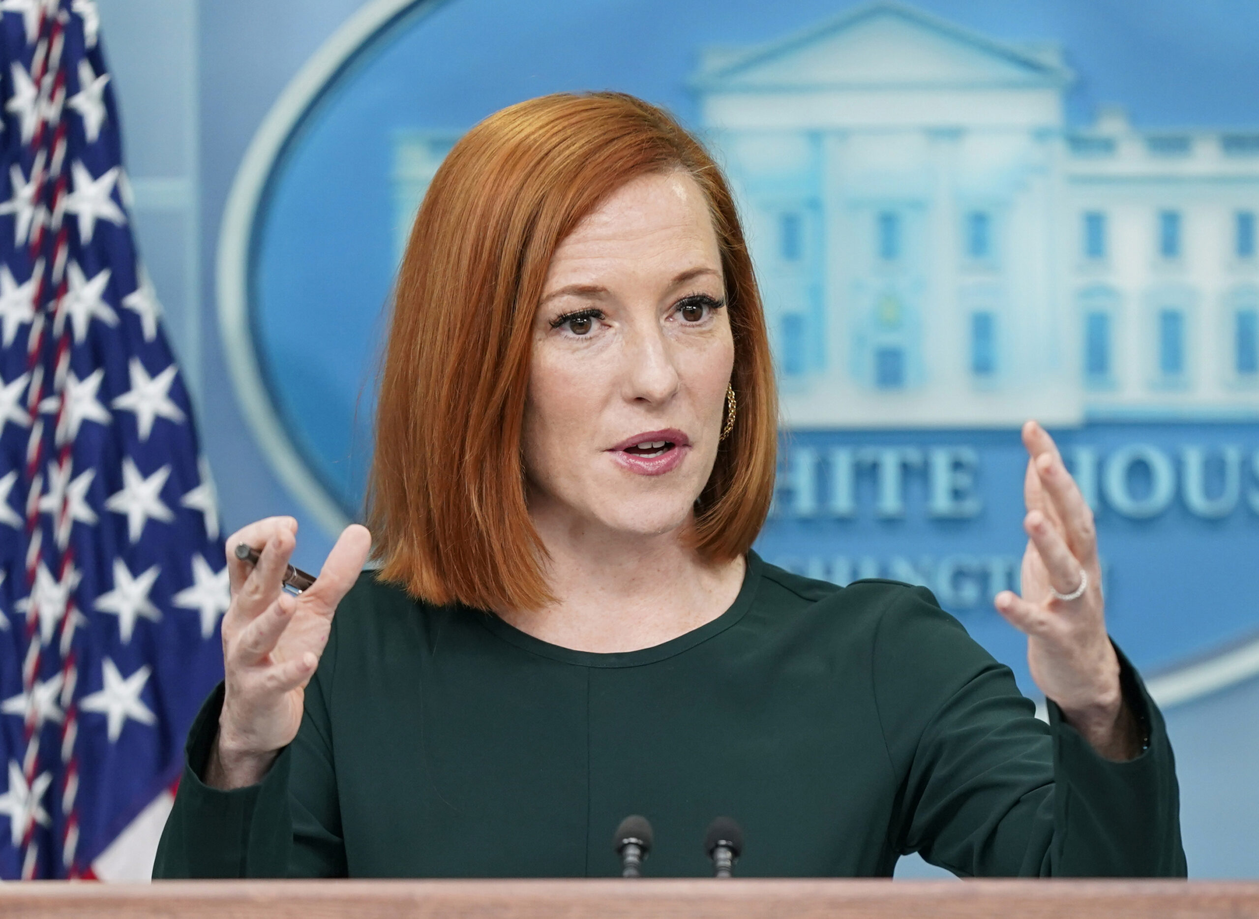 WATCH: Jen Psaki praises White House response to Biden COVID-19 news