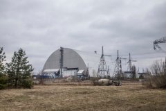 Drone footage shows Russian trenches in radioactive Chernobyl exclusion zone
