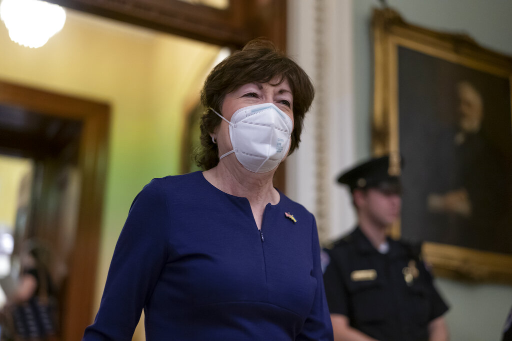 Sens. Susan Collins and Raphael Warnock test positive for COVID-19