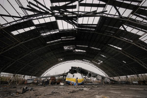 World’s largest plane, destroyed early in Russia’s invasion of Ukraine, being rebuilt in ‘secret location’