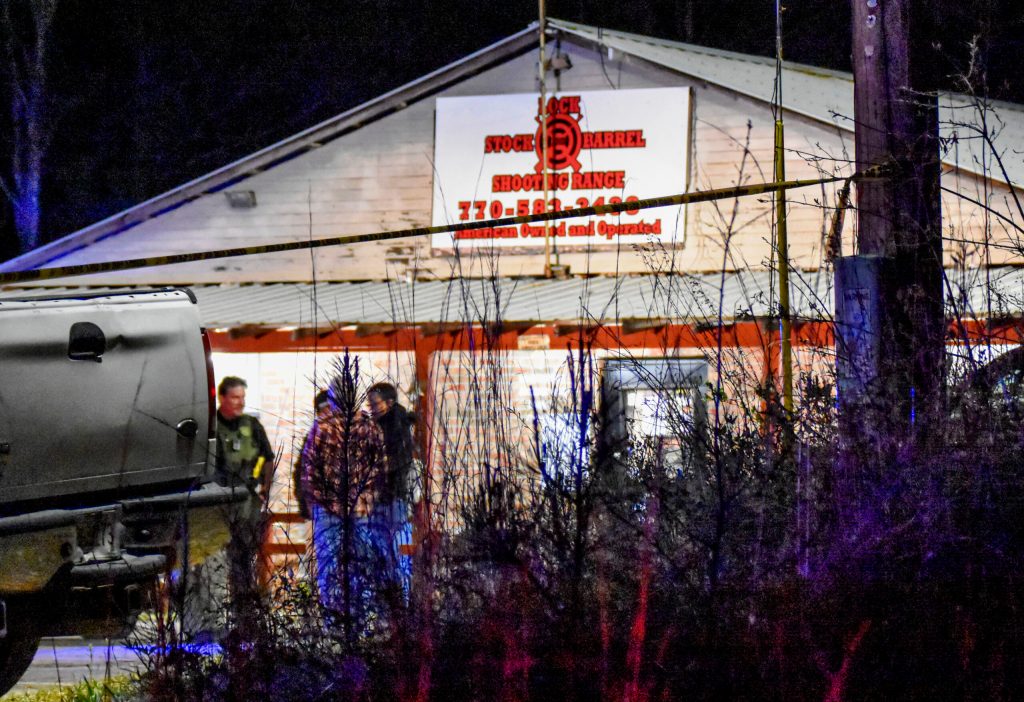 Man, 21, arrested a week after three killed at Georgia gun range