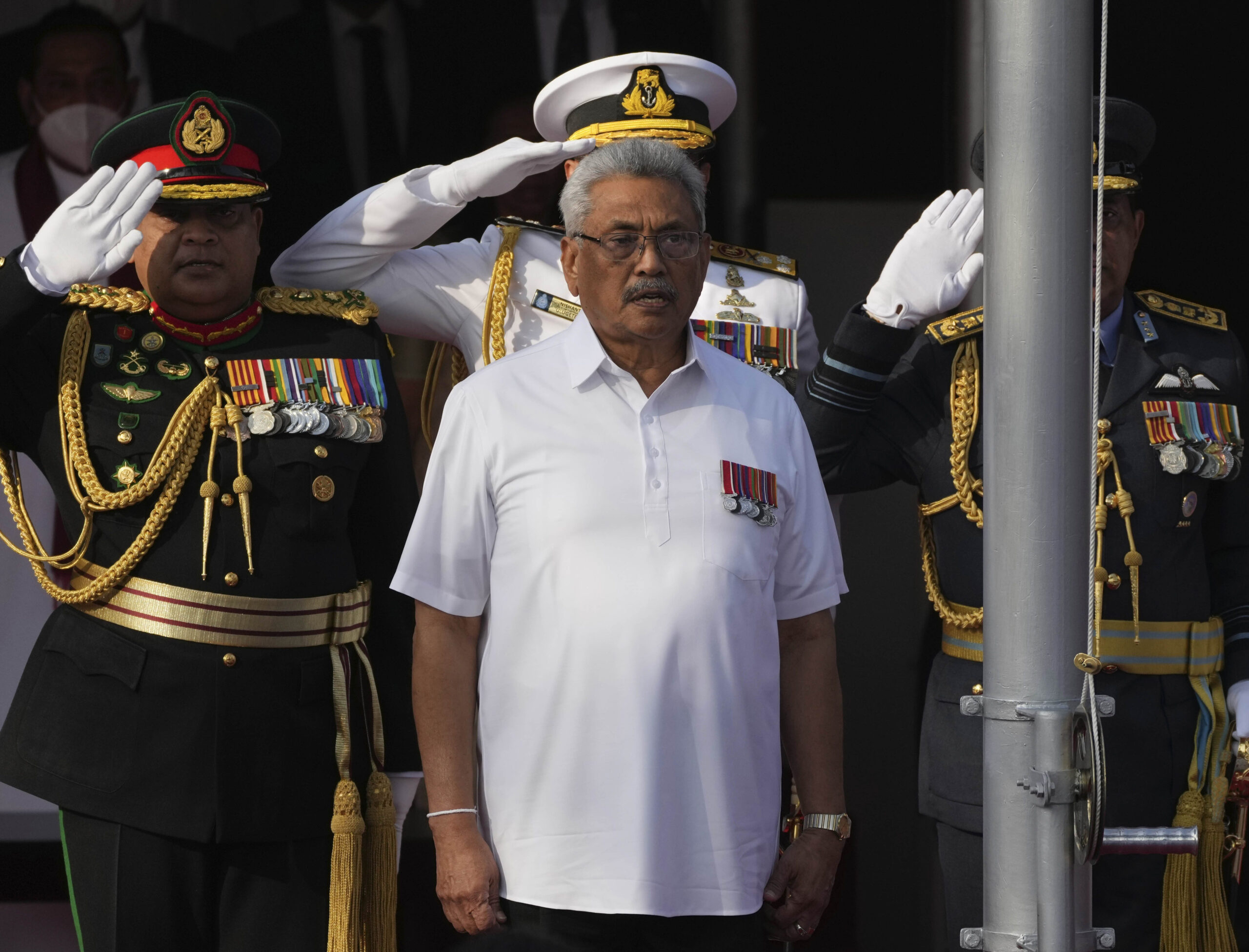 Sri Lankan president to resign as protesters storm his home, set it on fire