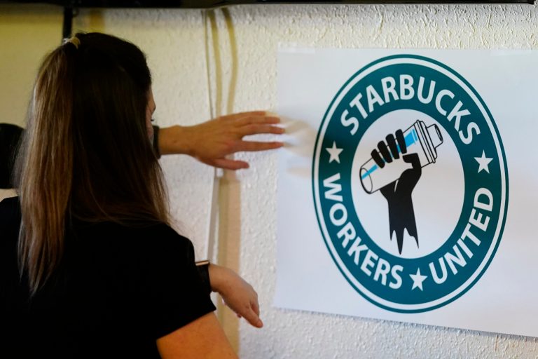 Starbucks roasts Biden for meeting with union organizer