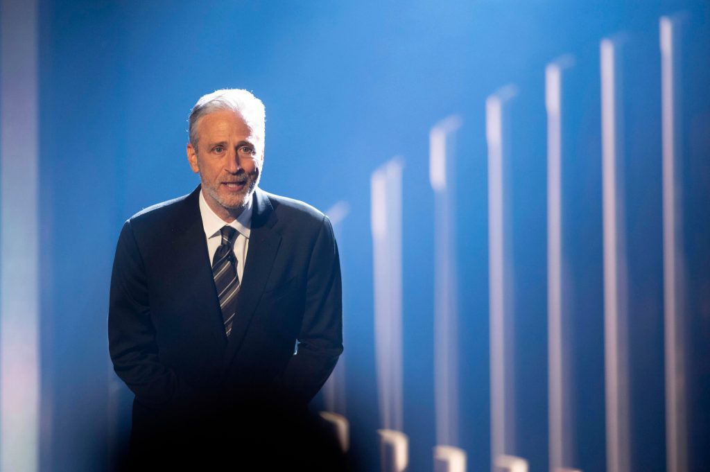 WATCH: Jon Stewart apologizes for old ‘reductive’ transgender jokes