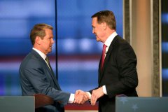 Brian Kemp surges ahead of Trump-backed David Perdue in Georgia GOP primary: Poll