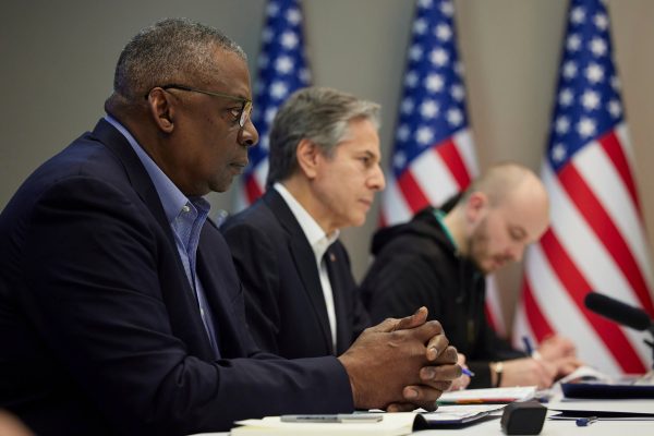 Blinken, Austin pledge $700M in aid and return of diplomats to Ukraine after visit