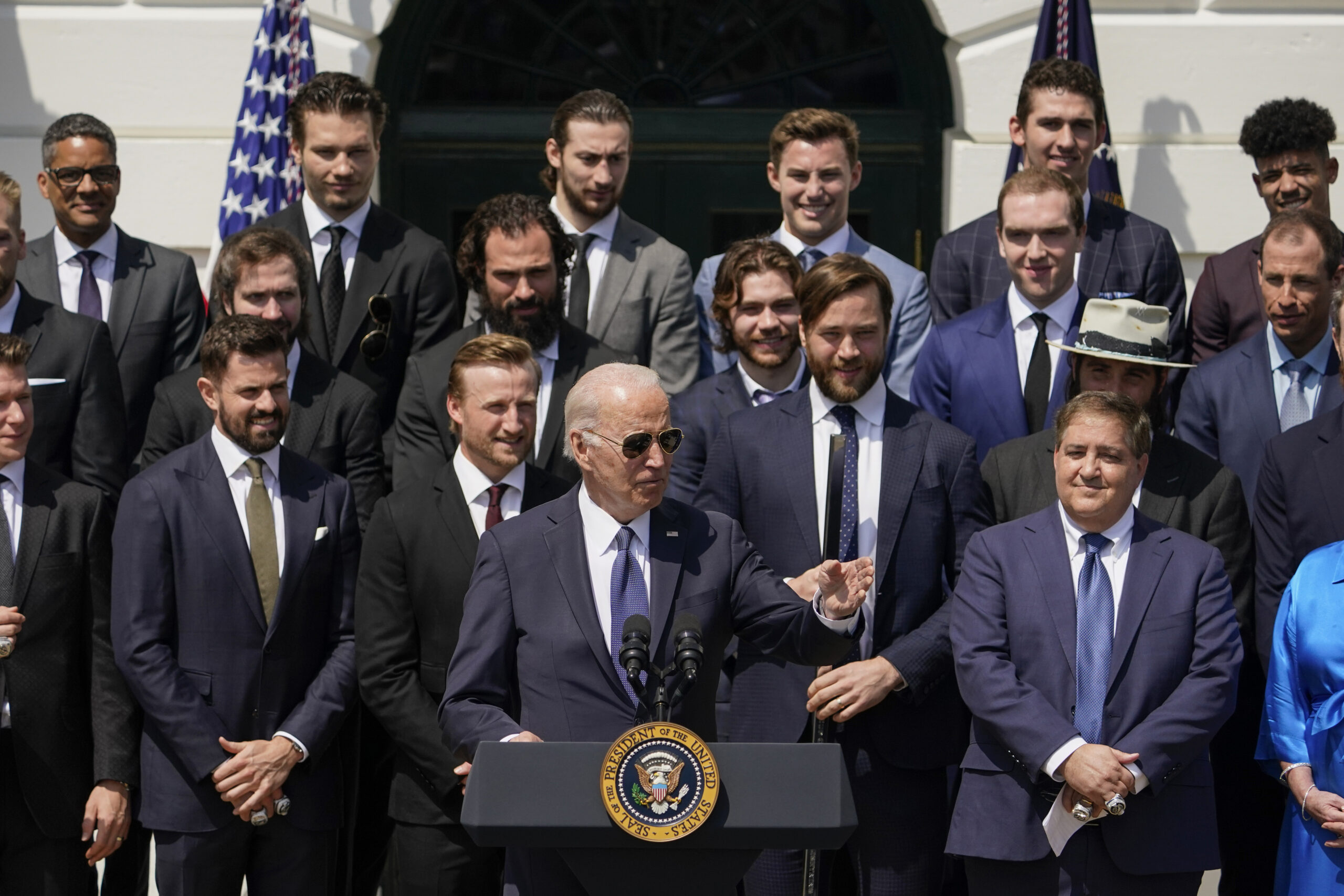 Biden thanks Stanley Cup champions Tampa Bay Lightning for vaccine outreach work