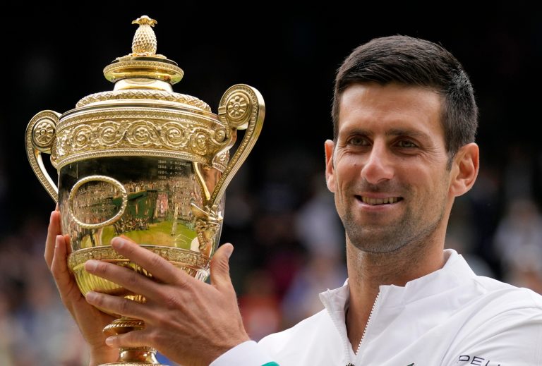 Serbia's Novak Djokovic.