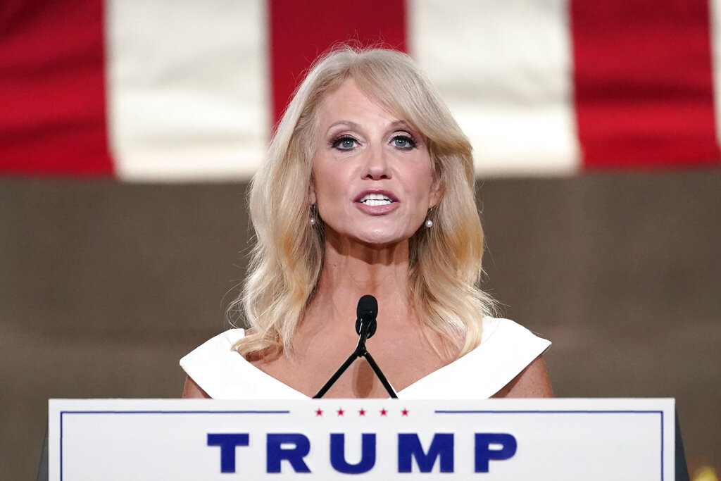 Kellyanne Conway says delay in Trump indictment decision shows charges are ‘weak’