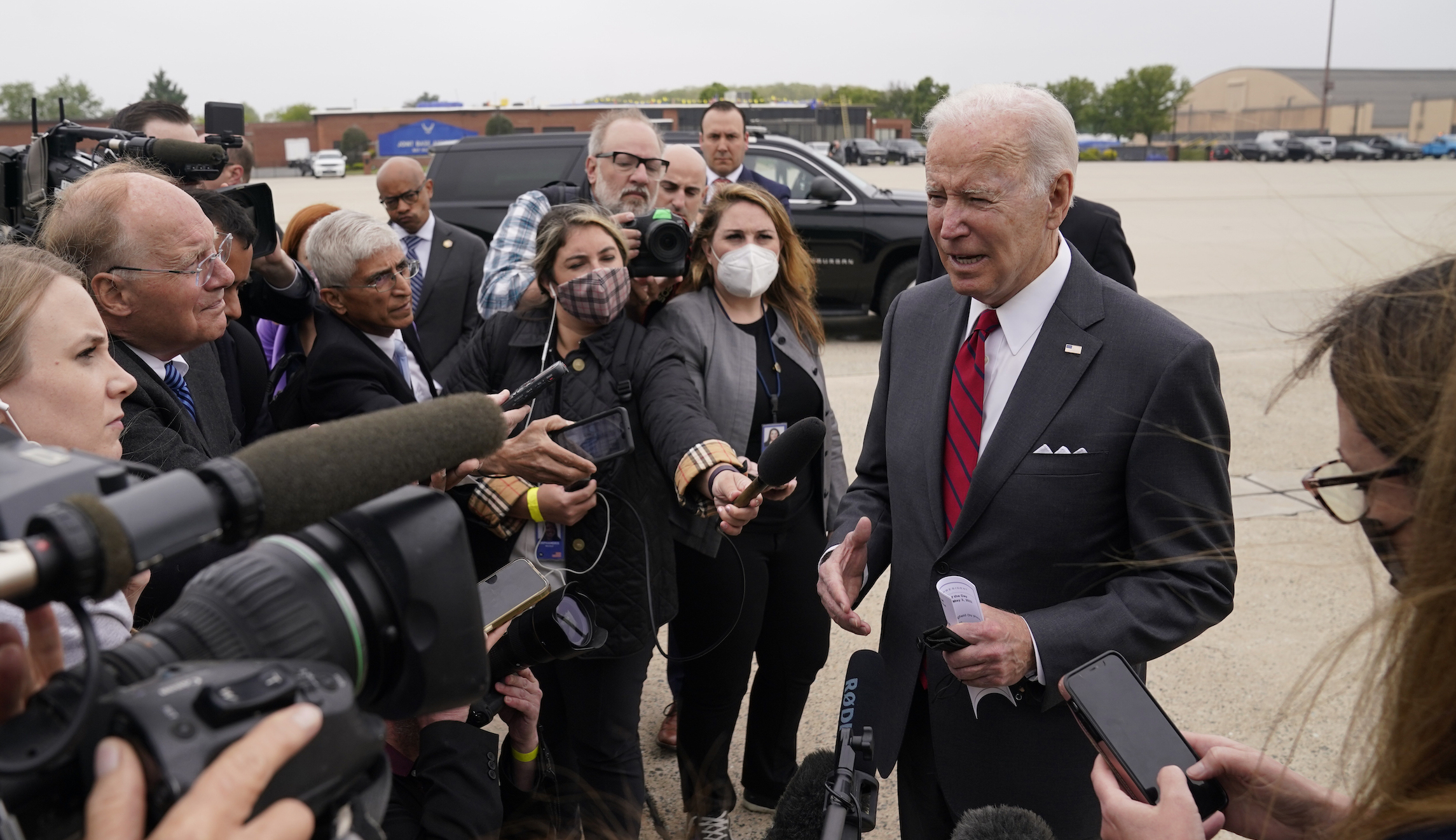 Biden says ‘radical’ Supreme Court decision on abortion endangers gay marriage