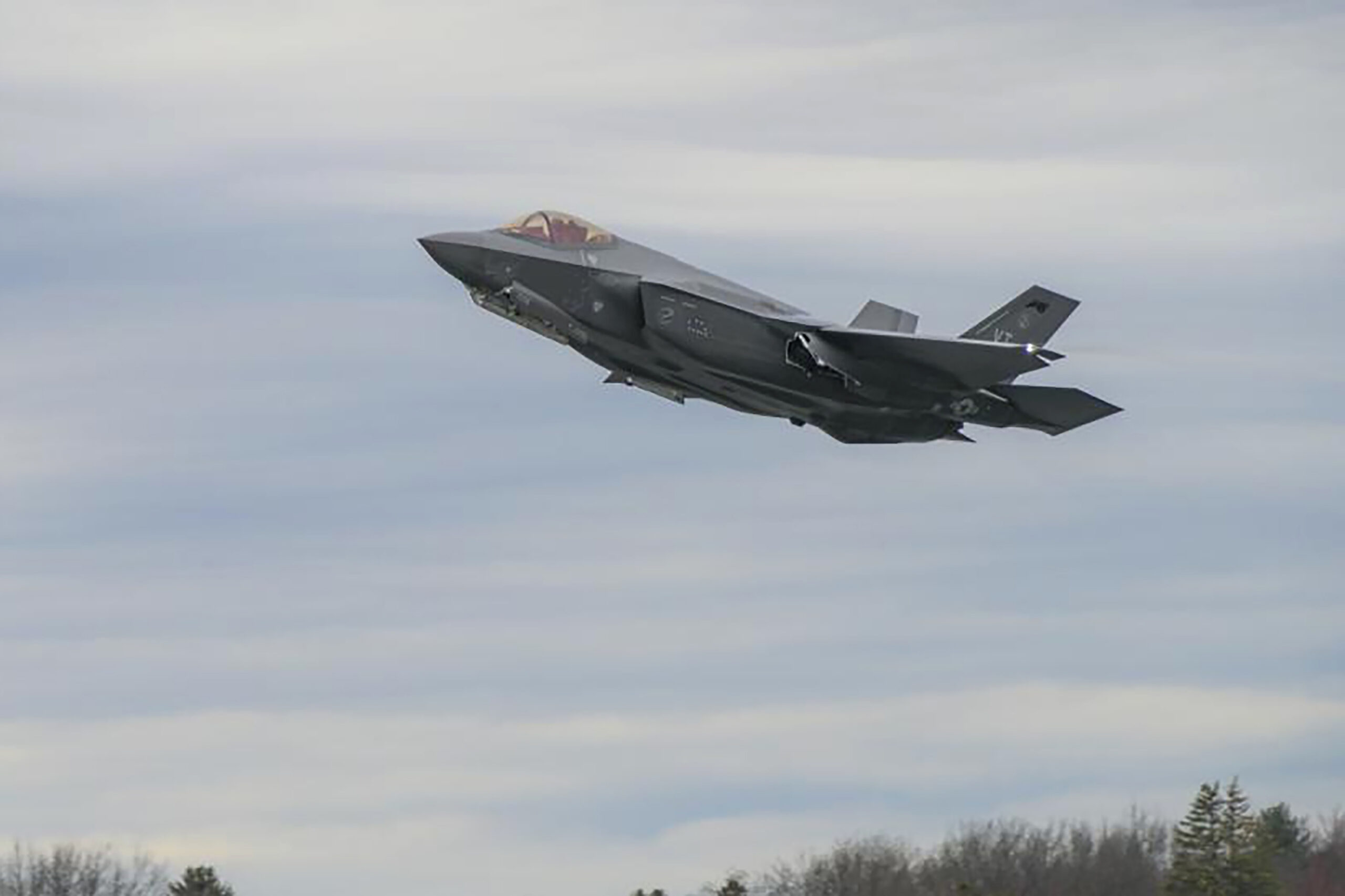 ‘On the leading edge’: First female Air National Guard F-35 pilot makes history