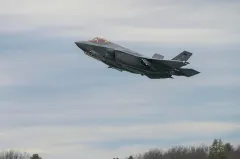 ‘On the leading edge’: First female Air National Guard F-35 pilot makes history