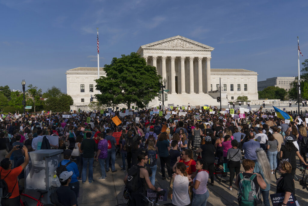 Sorting fact from fiction in Democratic reactions to Supreme Court leak