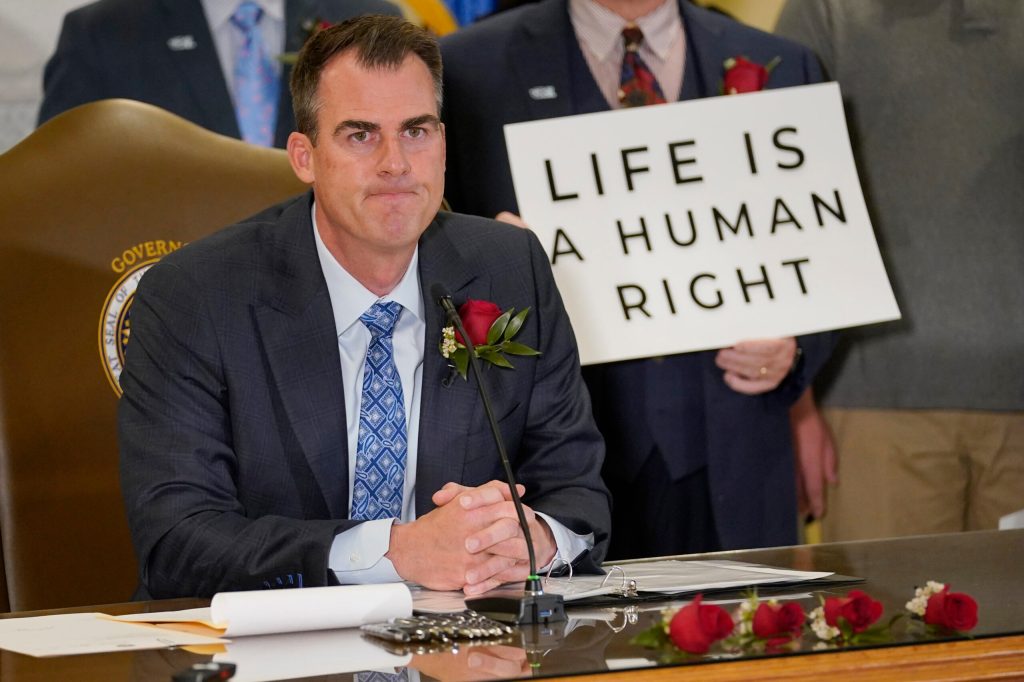 Oklahoma enacts nation’s strictest abortion ban