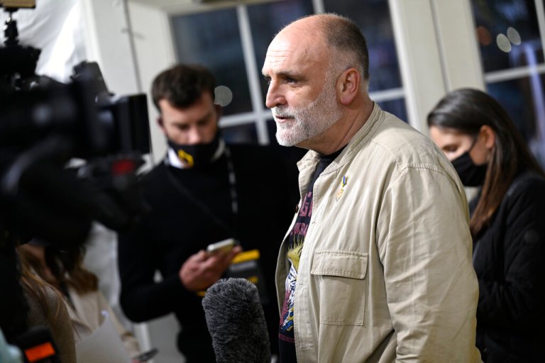 Chef Jose Andres attends the premiere of 