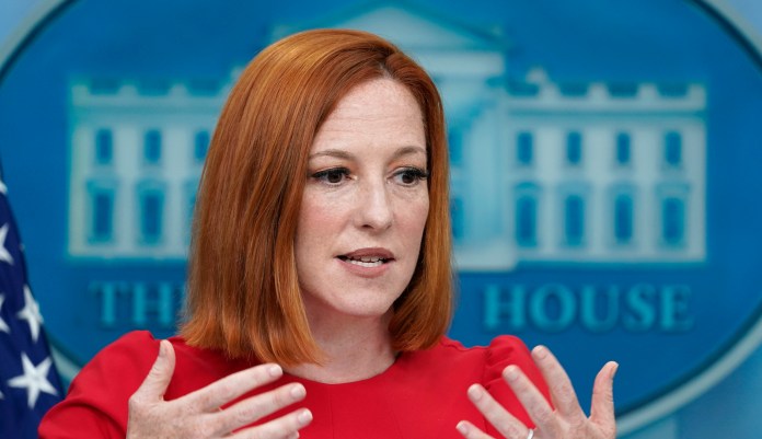 White House press secretary Jen Psaki chided Republicans for focusing on the leaking of the Supreme Court's overturning of Roe v. Wade over the actual decision to end federal abortion protections.