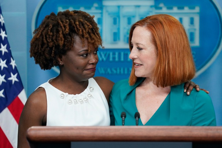 Psaki bombs away? White House changes public face in time of political peril