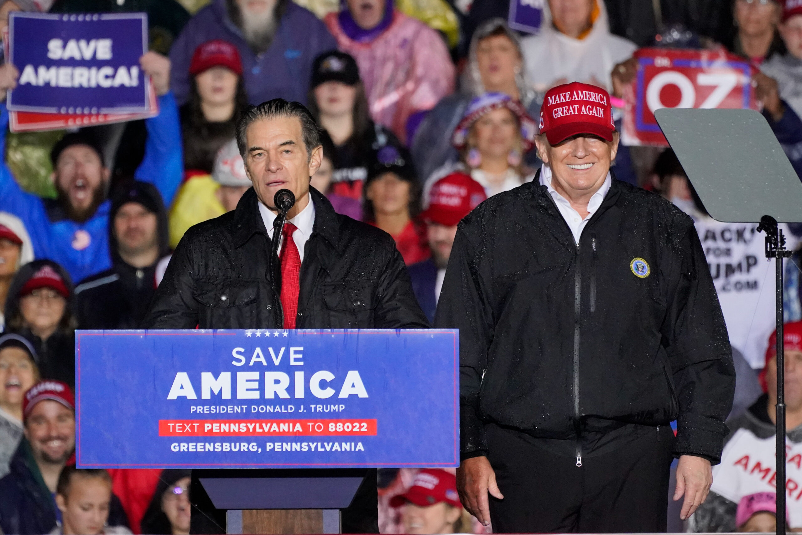 ‘Totally controlled’: Trump rips McCormick while lauding Dr. Oz in Pennsylvania rally