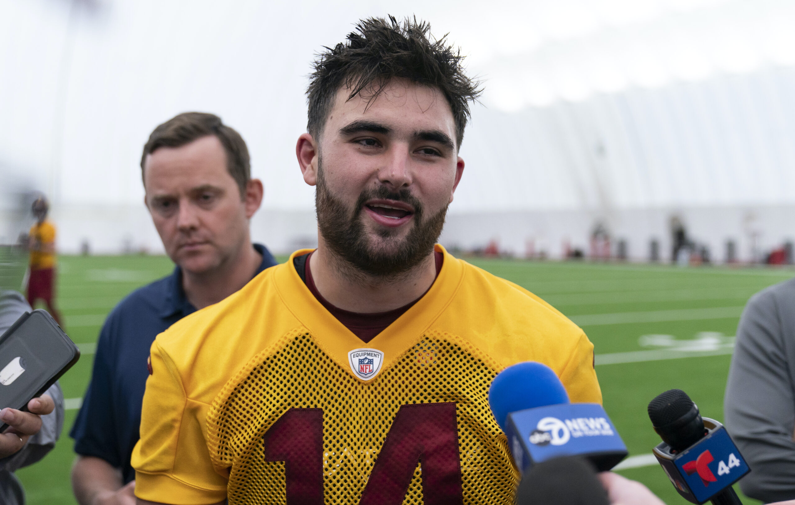 What the cluck!?! Commanders new QB has never eaten beef