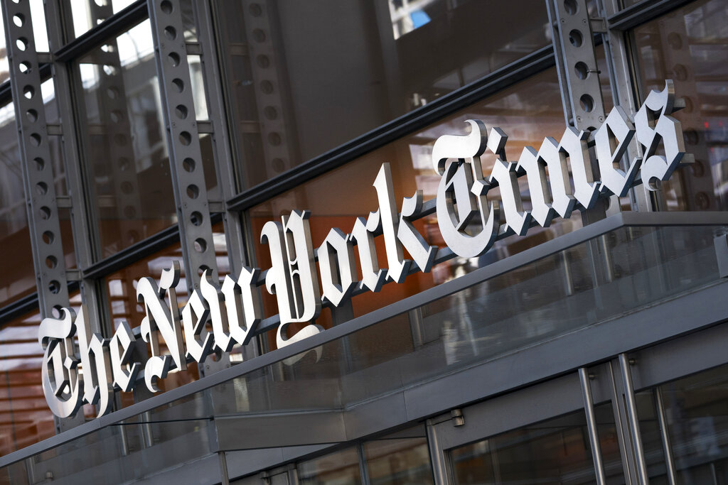 Liberal Media Scream: Video flashback of NYT in the tank for Team Biden