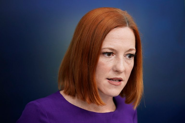 White House press secretary Jen Psaki called a report suggesting a $30 million federal grant program is being used to distribute crack pipes a 