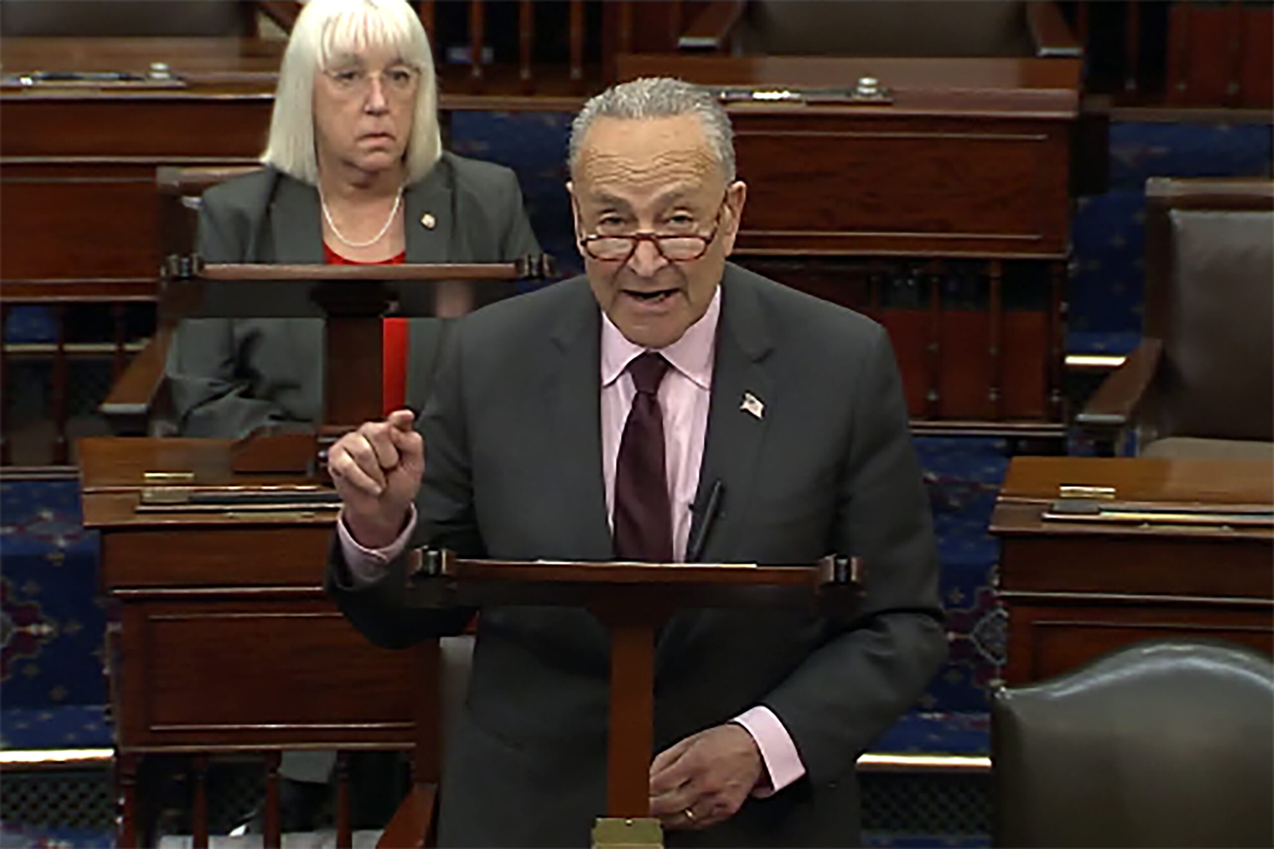 Schumer asks Fox to stop ‘reckless amplification’ of Great Replacement theory