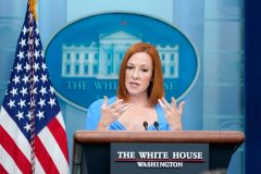 Psaki heckled throughout tearful White House briefing room send-off