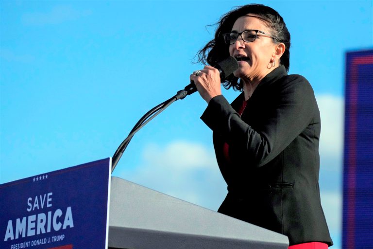 ‘Everything she said is a lie’: Nancy Mace and Trump-backed challenger clash in sole primary debate