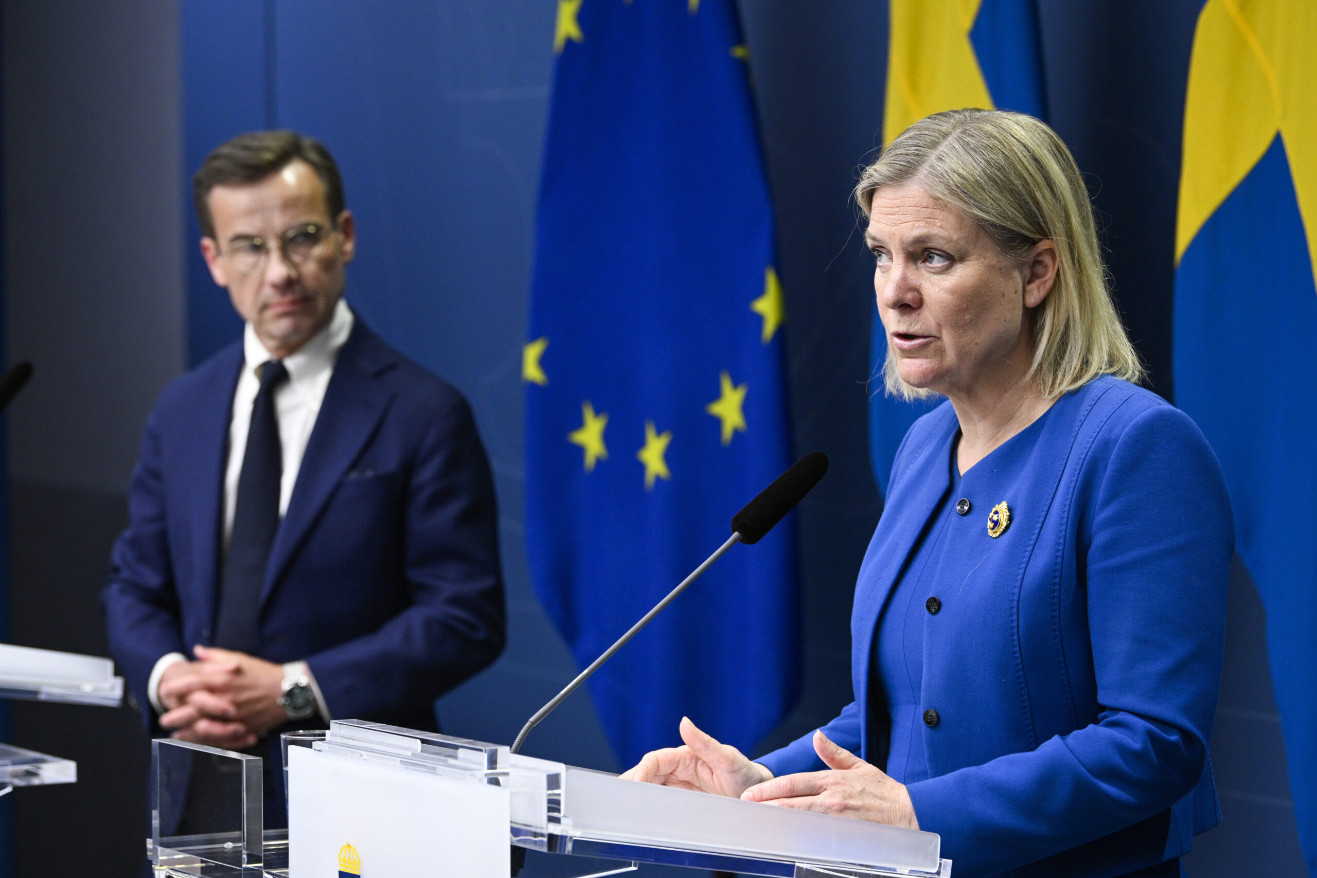 Sweden announces intent to join NATO