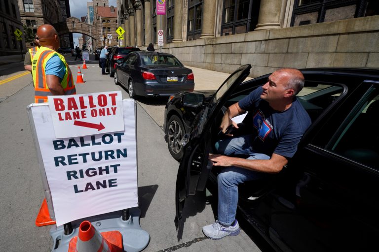 The hysterical stage of the campaign