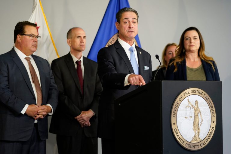 Orange County district attorney files charges against suspect in church shooting
